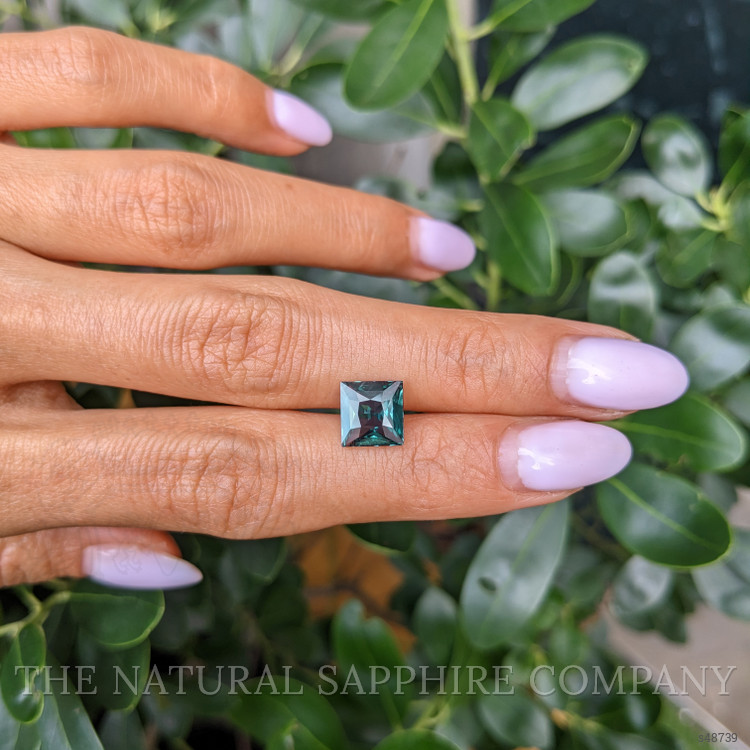 3.07 Ct. Green Sapphire from Madagascar