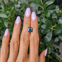 3.07 Ct. Green Sapphire from Madagascar Life Style