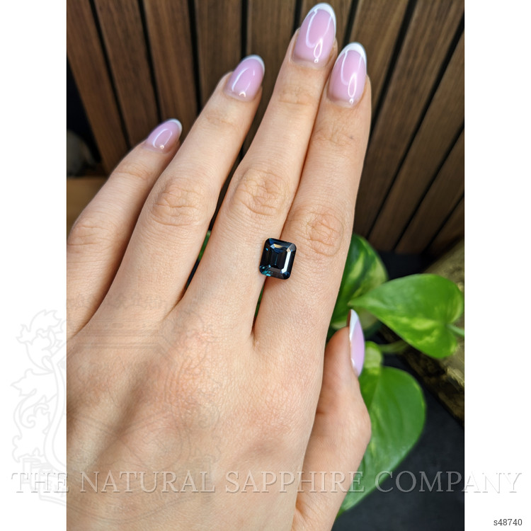4.42 Ct. Greenish Blue Sapphire from Madagascar