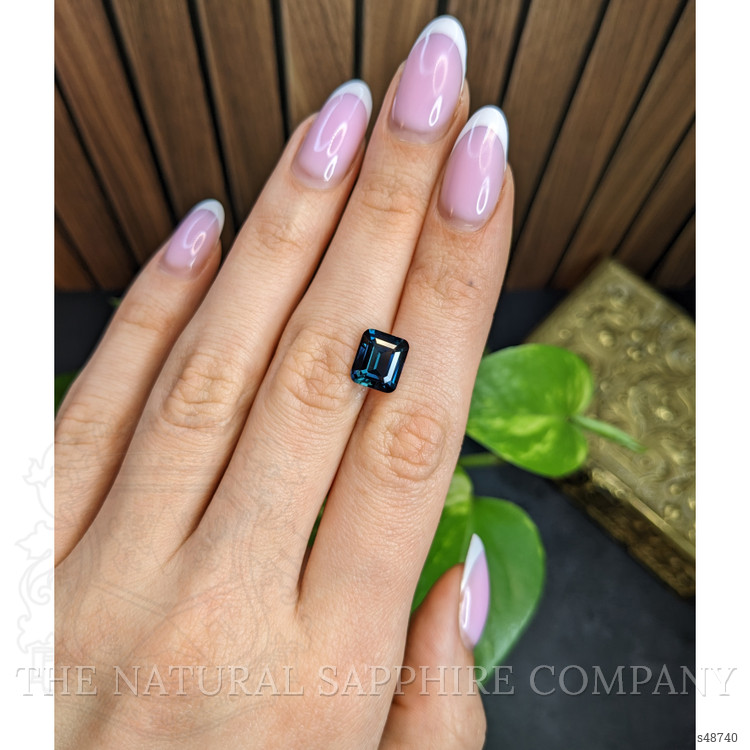 4.42 Ct. Greenish Blue Sapphire from Madagascar