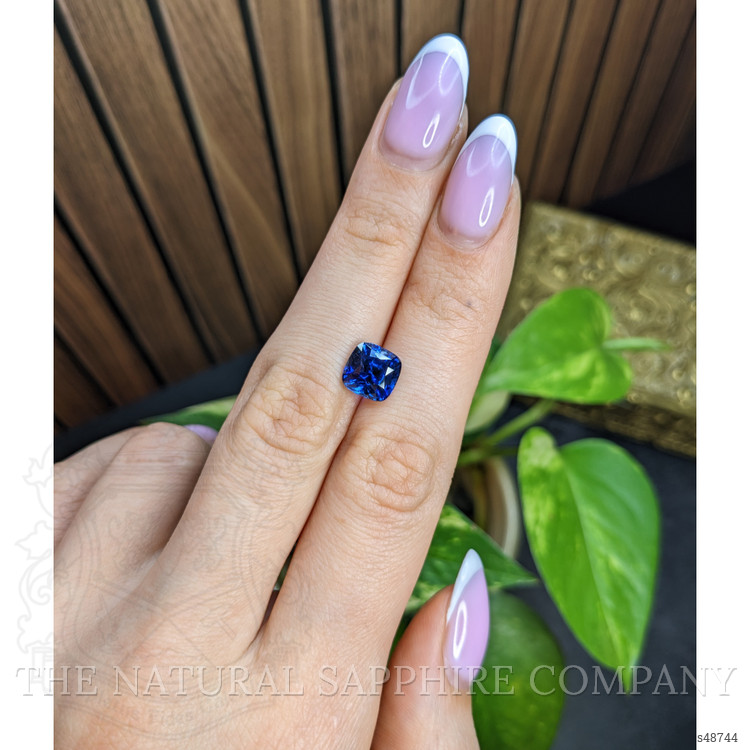 3.73 Ct. Blue Sapphire from Ceylon (Sri Lanka)