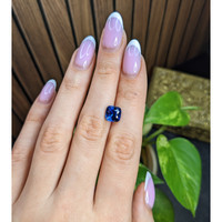 3.73 Ct. Blue Sapphire from Ceylon (Sri Lanka) Life Style