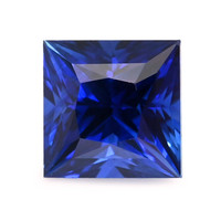 0.46 Ct.Tw. Princess Sapphire