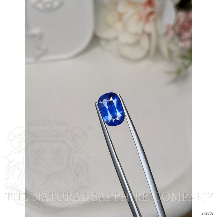 3.53 Ct. Blue Sapphire from Ceylon (Sri Lanka)