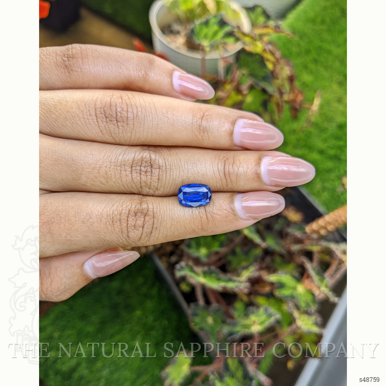 3.53 Ct. Blue Sapphire from Ceylon (Sri Lanka)