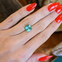 2.22 Ct. Emerald from Brazil Life Style