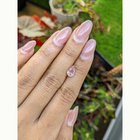 1.36 Ct. Padparadscha Sapphire from Ceylon (Sri Lanka) Life Style