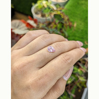 1.36 Ct. Padparadscha Sapphire from Ceylon (Sri Lanka) Life Style