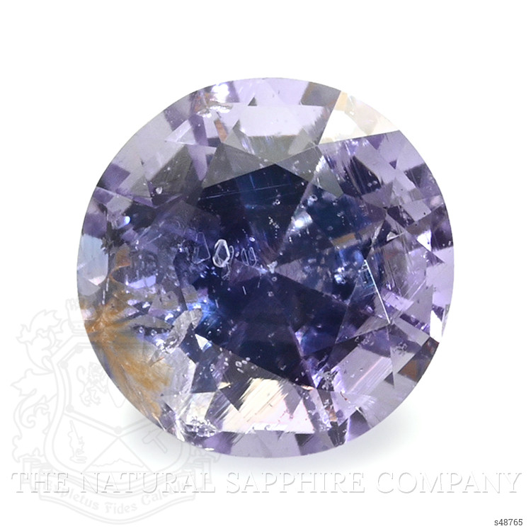 0.85 Ct. Bluish Purple Sapphire from Ceylon (Sri Lanka)
