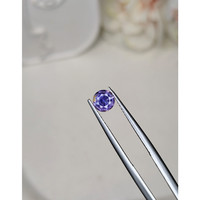 0.85 Ct. Bluish Purple Sapphire from Ceylon (Sri Lanka) Life Style