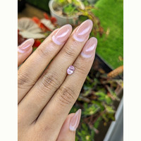 0.90 Ct. Purplish Pink Sapphire from Ceylon (Sri Lanka) Life Style