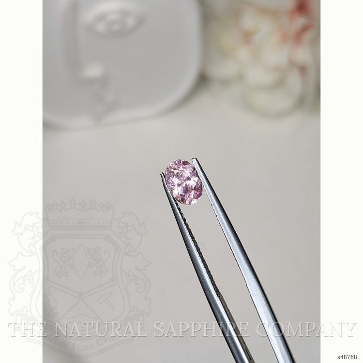 0.90 Ct. Purplish Pink Sapphire from Ceylon (Sri Lanka)