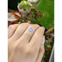 1.26 Ct. Purple Sapphire from Ceylon (Sri Lanka) Life Style