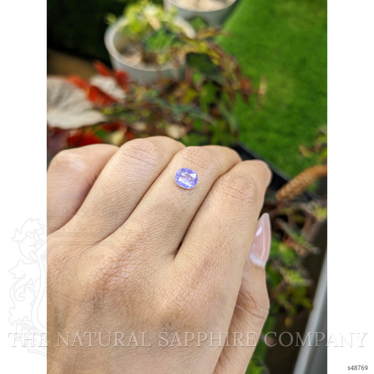 1.26 Ct. Purple Sapphire from Ceylon (Sri Lanka)