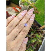 1.26 Ct. Purple Sapphire from Ceylon (Sri Lanka) Life Style