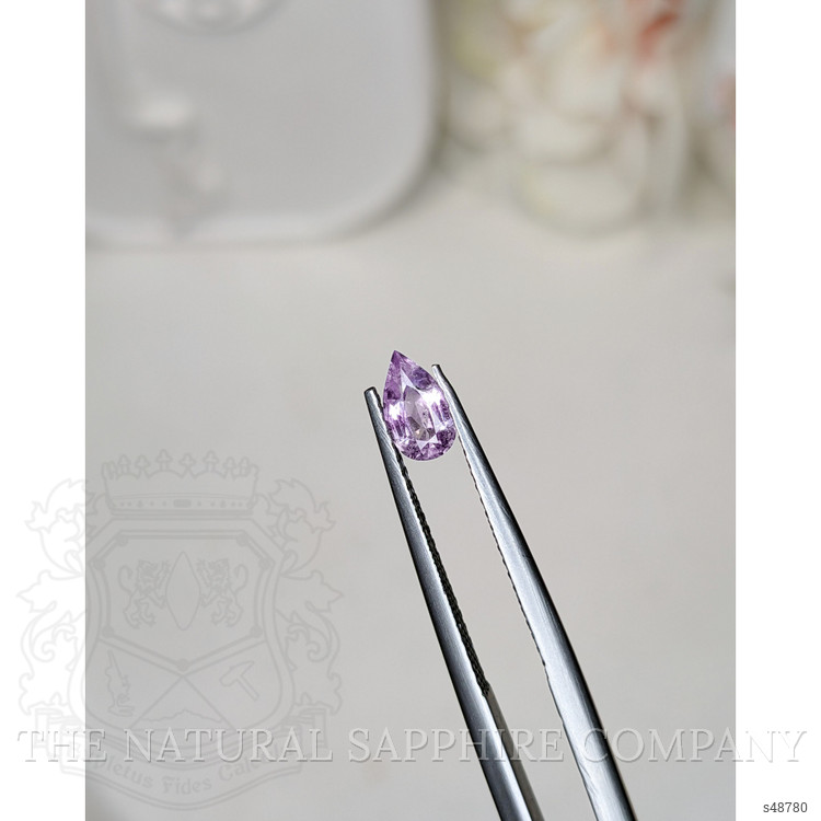 0.61 Ct. Purplish Pink Sapphire from Ceylon (Sri Lanka)