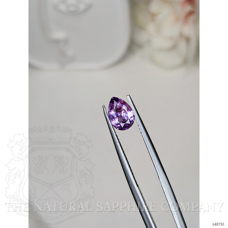 1.10 Ct. Pinkish Purple Sapphire from Ceylon (Sri Lanka)