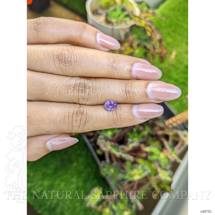 1.10 Ct. Pinkish Purple Sapphire from Ceylon (Sri Lanka)