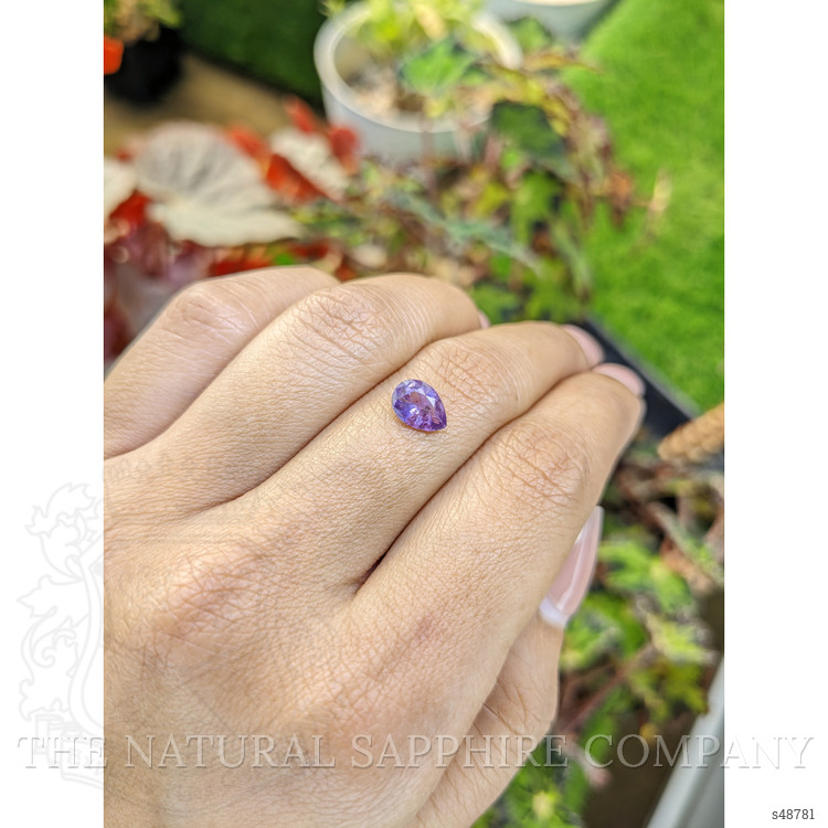 1.10 Ct. Pinkish Purple Sapphire from Ceylon (Sri Lanka)