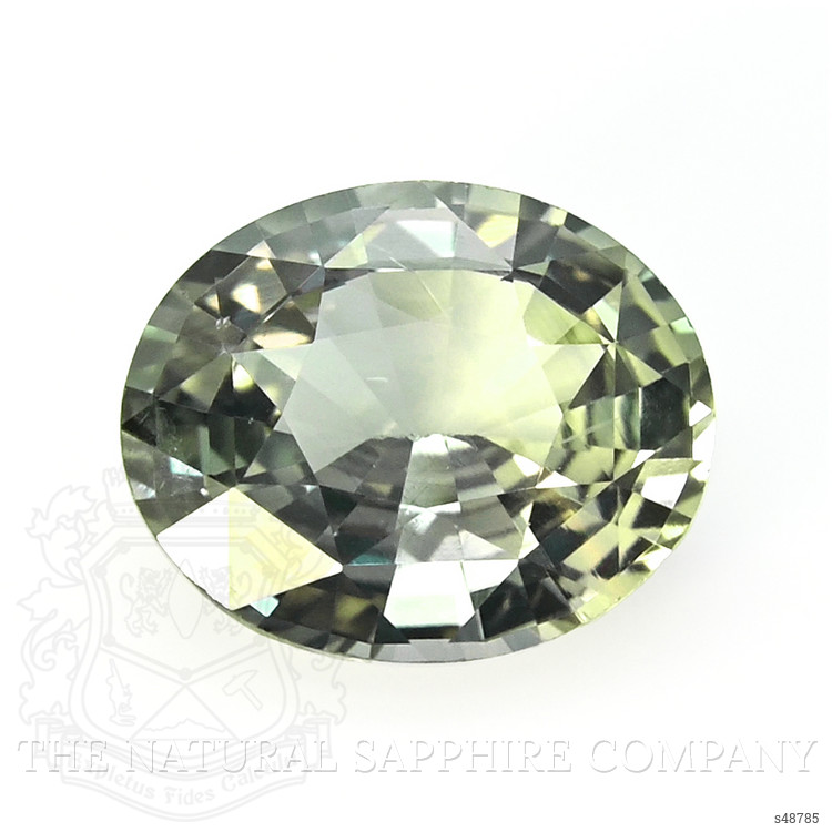 1.51 Ct. Yellowish Green Sapphire from Madagascar