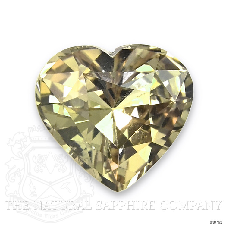 1.18 Ct. Yellowish Green Sapphire from Madagascar