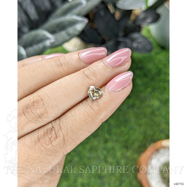 1.18 Ct. Yellowish Green Sapphire from Madagascar