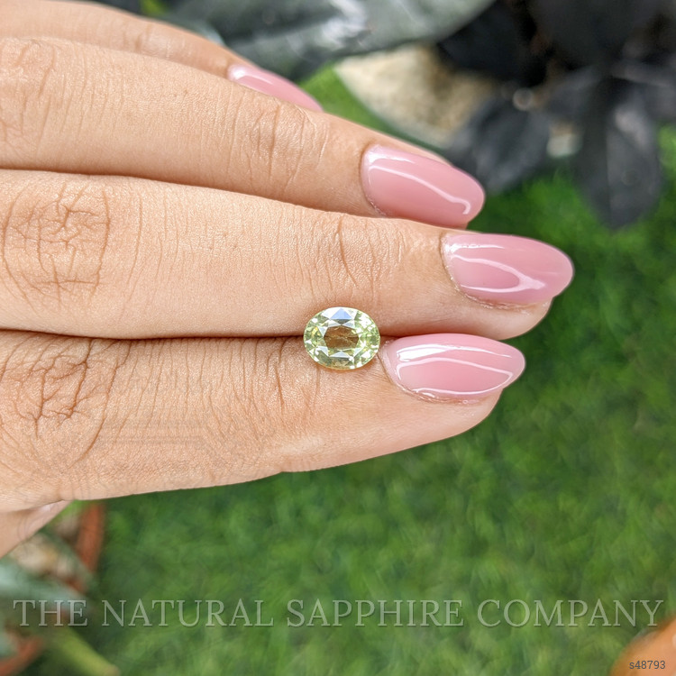1.59 Ct. Green Sapphire from Madagascar