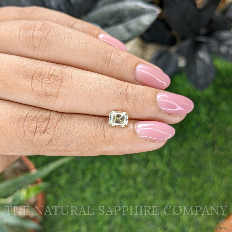 1.18 Ct. Yellow Sapphire from Ceylon (Sri Lanka)