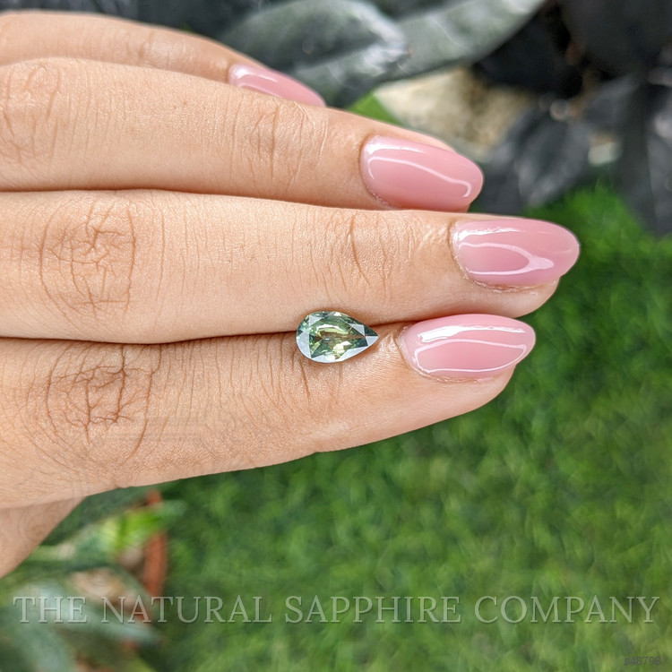 1.12 Ct. Green Sapphire from Madagascar