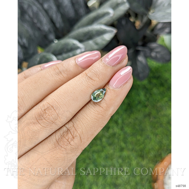 1.12 Ct. Green Sapphire from Madagascar