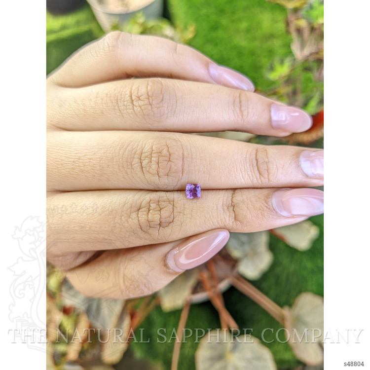 0.50 Ct. Pinkish Purple Sapphire from Ceylon (Sri Lanka)
