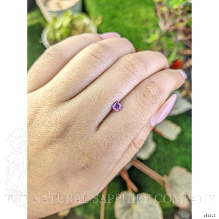 0.50 Ct. Pinkish Purple Sapphire from Ceylon (Sri Lanka)