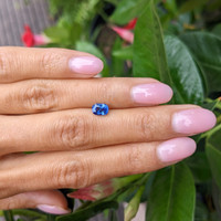 1.08 Ct. Blue Sapphire from Ceylon (Sri Lanka) Life Style