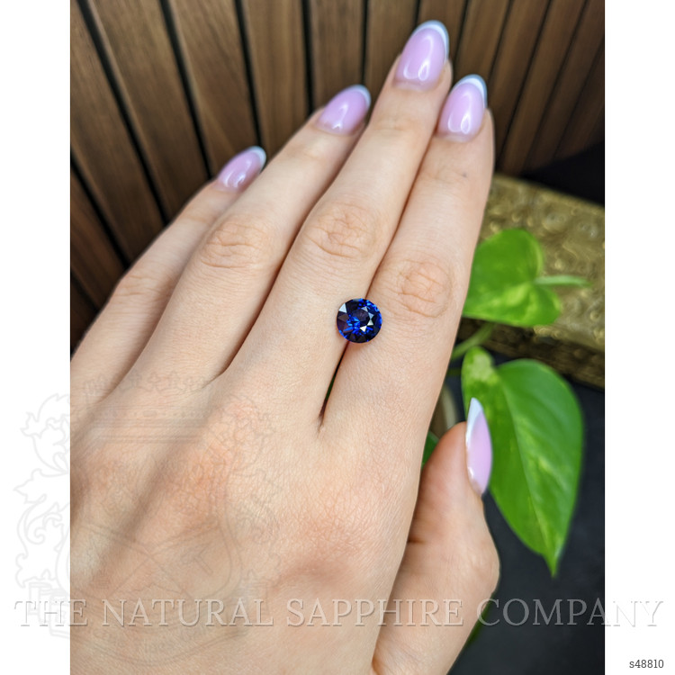 2.76 Ct. Blue Sapphire from Ceylon (Sri Lanka)