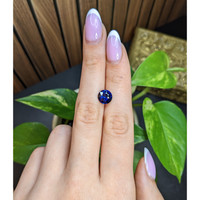 2.76 Ct. Blue Sapphire from Ceylon (Sri Lanka) Life Style