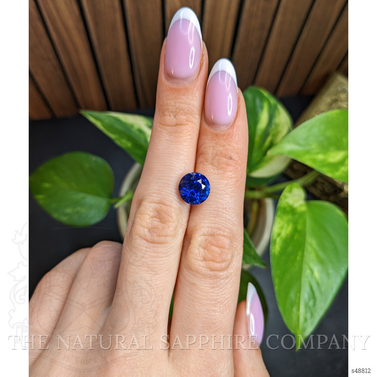 5.14 Ct. Blue Sapphire from Ceylon (Sri Lanka)