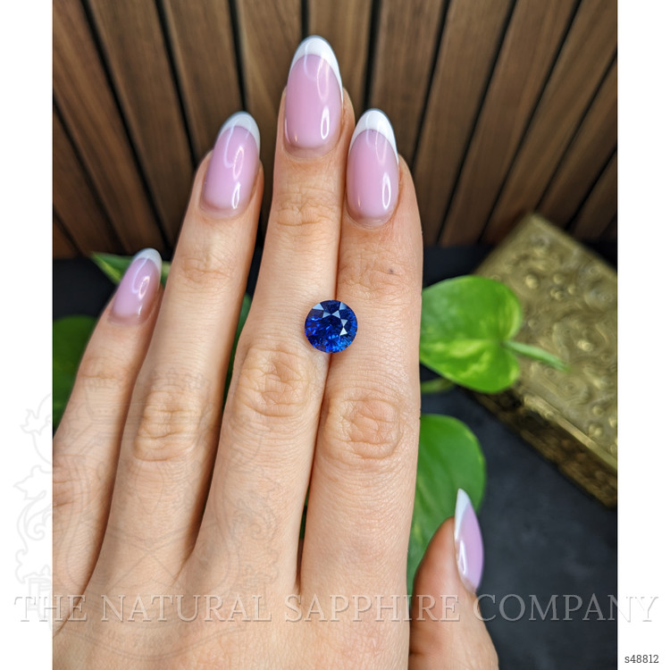 5.14 Ct. Blue Sapphire from Ceylon (Sri Lanka)