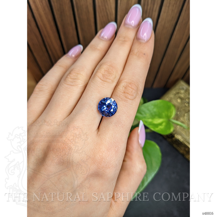 8.60 Ct. Blue Sapphire from Ceylon (Sri Lanka)