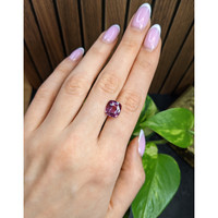 5.04 Ct. Pink Sapphire from Madagascar Life Style