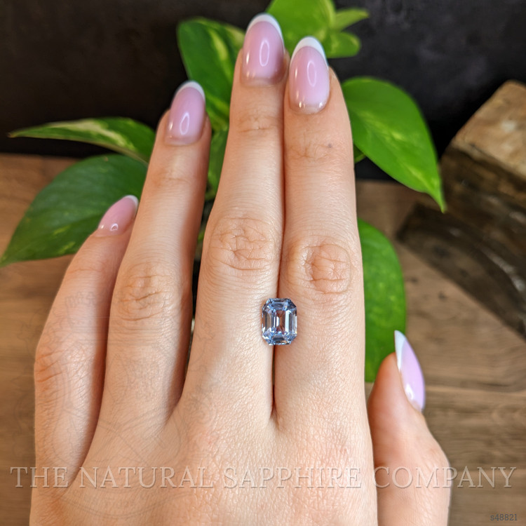 3.46 Ct. Blue Sapphire from Ceylon (Sri Lanka)