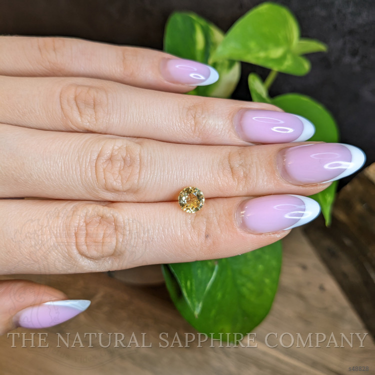1.84 Ct. Yellow Sapphire from Ceylon (Sri Lanka)