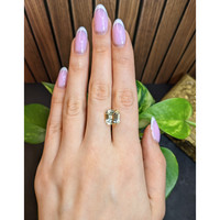 7.61 Ct. Yellow Sapphire from Ceylon (Sri Lanka) Life Style