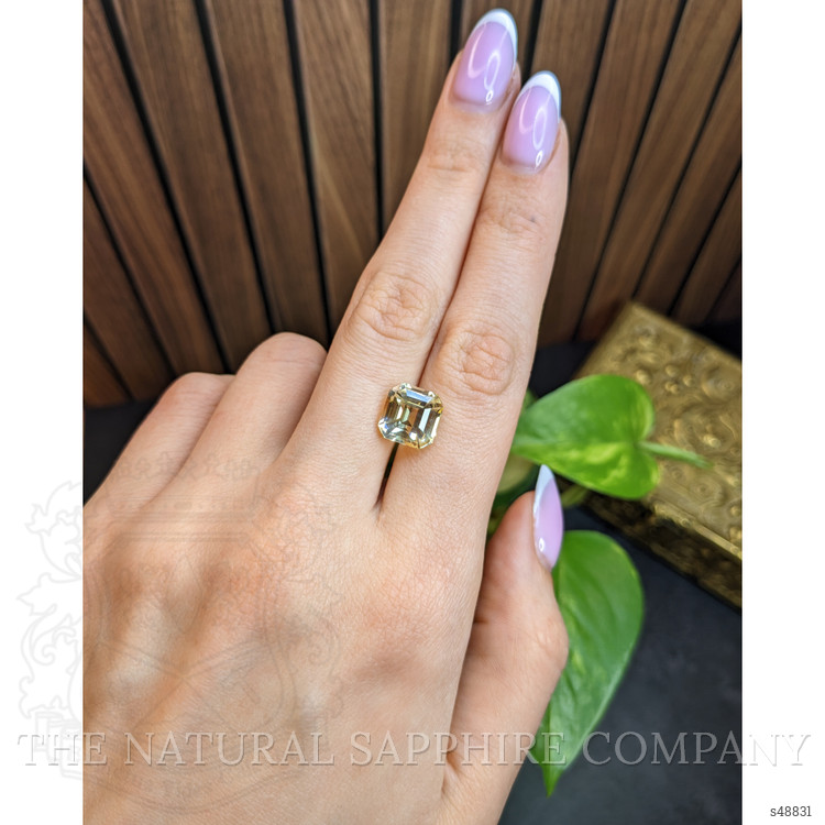 7.61 Ct. Yellow Sapphire from Ceylon (Sri Lanka)