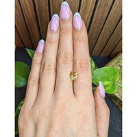 2.50 Ct. Yellow Sapphire from Ceylon (Sri Lanka) Life Style
