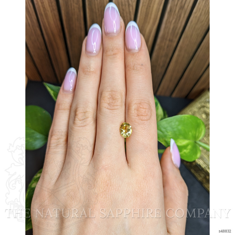 2.50 Ct. Yellow Sapphire from Ceylon (Sri Lanka)