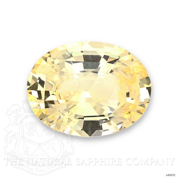 3.08 Ct. Yellow Sapphire from Ceylon (Sri Lanka)
