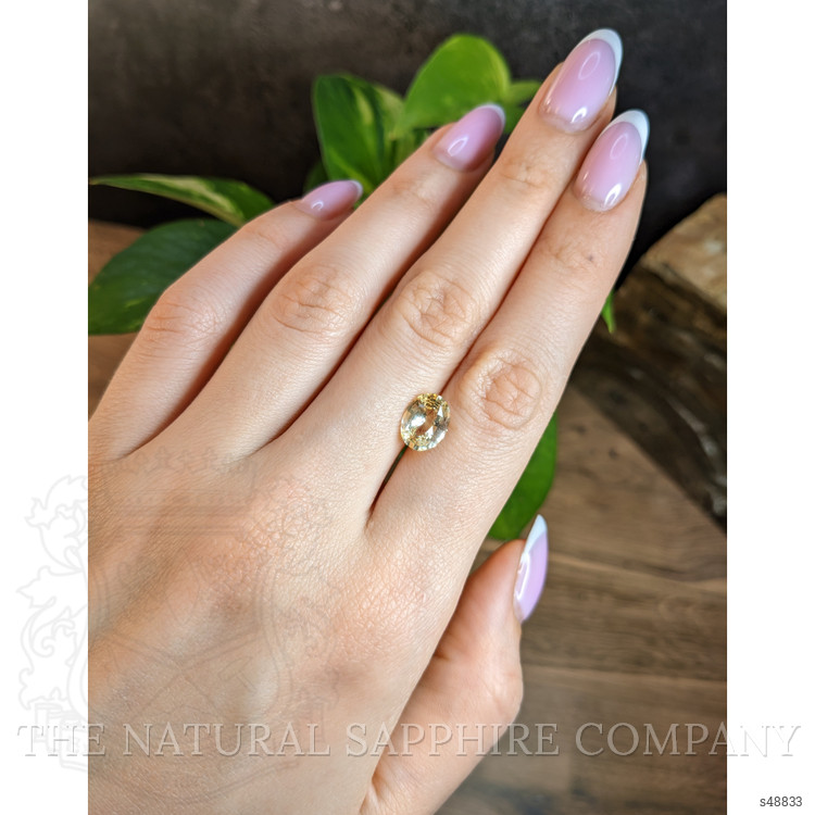 3.08 Ct. Yellow Sapphire from Ceylon (Sri Lanka)
