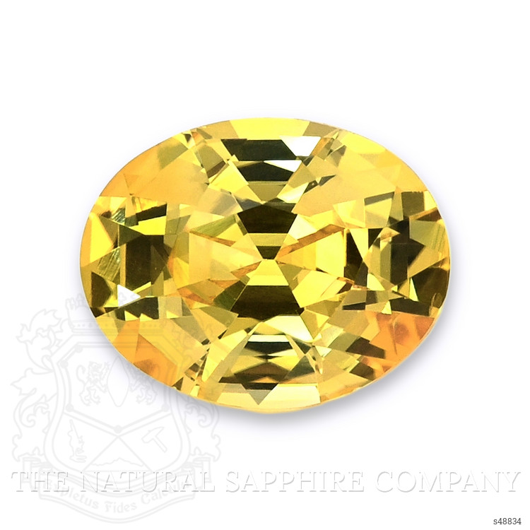 3.37 Ct. Yellow Sapphire from Ceylon (Sri Lanka)