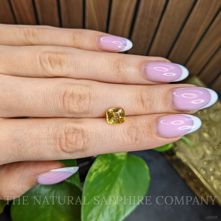 2.61 Ct. Yellow Sapphire from Ceylon (Sri Lanka)