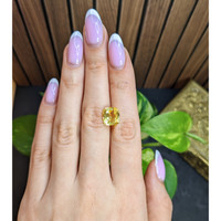 7.05 Ct. Yellow Sapphire from Ceylon (Sri Lanka) Life Style
